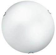 Lampadario Plafoniera Oblo Ceiling Lamp Colore Bianco 60W Mis 30 cm