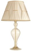 Lampada da tavolo in vetro roxanne h70 lg.roxanne