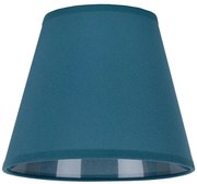 Duolla - Paralume per lampada da tavolo  SOFIA XS E14 diametro 18,5 cm turchese