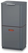 Cestino differenziato grigio grafite Totem Max, 60 l - Joseph Joseph