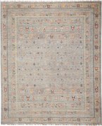 Samarkand Tappeto 300x250 Grigio (Pakistan) Annodato A Mano