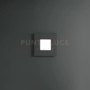 Bilde p/p - plafoniera colore nero a led 3000k 2500lm 25w dimmerabi...