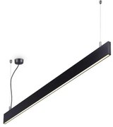 Lampada a sospensione linus sp 3000k bk