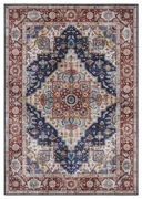 Tappeto blu scuro-rosso , 160 x 230 cm Sylla - Nouristan
