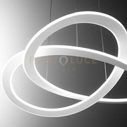 Yara s/g  lampadario a sospensione led 3000k 2400lm 50w d.67cm dimm...