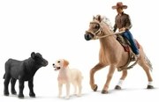 Personaggi d'Azione Schleich Western Riding Adventures + 3 anni