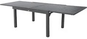 Tavolo estensibile in alluminio, da 135/270x90x75 cm