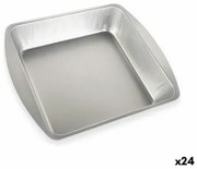 Stampo da Forno Quttin Acciaio al carbonio 24 x 20,5 x 4 cm (24 Unità)