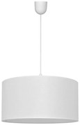 Lampadario su corda ALBA 1xE27/15W/230V d. 40 cm bianco