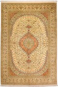 Cashmere Silk Tappeto orientale 250 x 170 Beige (Indian) Annodato A Mano