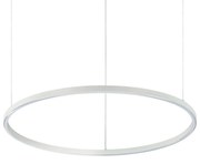 Sospensione Moderna Oracle Alluminio-Plastiche Bianco Led38W 4000K D70Cm