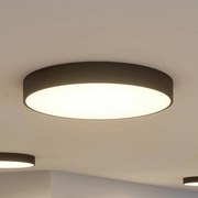 Arcchio Plafoniera LED Noabelle, Ø 80 cm, nero, metallo