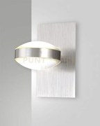 Mill applique nichel satinato d.200 in metallo a led 3000k - 16w - ...