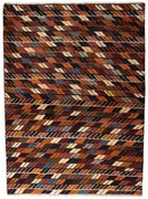 Gabbeh Tappeto 150x110 (Iran) Annodato A Mano