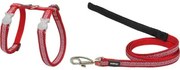 Imbracatura per Cani Red Dingo Union Jack 21-35 cm Rosso