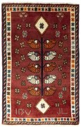 Gabbeh Tappeto persiano 150 x 90 Rosso (Iran) Annodato A Mano