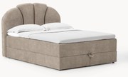 Letto boxspring con vano contenitore Romia