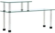 Mensola Da Cucina Trasparente 45x16x26 Cm İn Vetro Temperato /