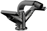 Gruppo bidet con scarico pop up e flessibili matte black xl 299 Inciso Gessi