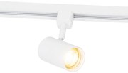 Faretto moderno monofase bianco - Iconic Jeana
