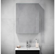 Mobile da bagno con specchio KENWOOD 65x50 cm, nero