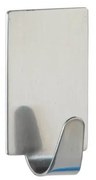 Set di 4 ganci autobloccanti in acciaio inox Quadrato - Wenko