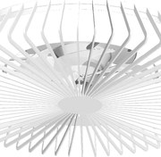 Ventilatore da soffitto Himalaya WiFi bianco, Ø 63 cm, CCT, dimmerabile, MANTRA IP20