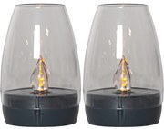 Set di 2 decorazioni luminose a LED solari Tropea - Star Trading