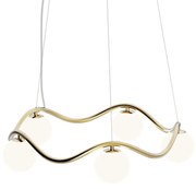 Rebello Decor - Circle of Life Lampada a Sospensione Ø65 Brass/Opal Rebello Decor