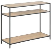 Tavolo consolle nero 100x35 cm Seaford - Actona