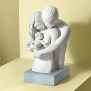 BONGELLI PREZIOSI statua famiglia collezione Sentimenti h 27 cm