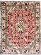 Nain Tappeto persiano 340 x 260 Rosso (Iran) Annodato A Mano