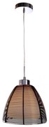 Deko-Light 342026 - Lampadario a sospensione con filo FILO 1xE27/60W/230V diametro 19 cm nero