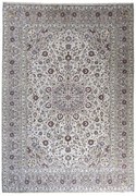 Kashan Tappeto 250x350 Beige (Iran) Annodato A Mano