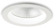 Faretto A Incasso Basic Fi Alluminio Bianco Led 30W 3000K Luce Calda