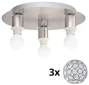 Eglo - Plafoniera LED MY CHOICE 3xE14/4W/230V cromo