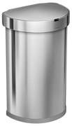 Portarifiuti touchless in acciaio inox da 45 l - simplehuman