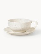 Tazza con piattino fatti a mano Nordic Vanilla