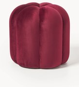 Sgabello in velluto Cali