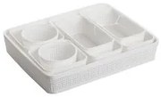 Set di Cestini Dem Plastica 9 Pezzi (34 x 28 x 6 cm)