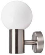 Lindby - Tomma Applique da Esterno Stainless Steel/Opal White Lindby