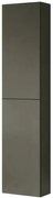 Colonna per mobile bagno Pixel 2 ante P 27 x L 30 x H 160 cm laccato opaco grigio carbone