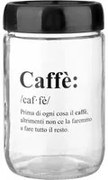 Barattolo caffè in vetro 660 ml con scritta