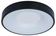 Brilagi - Plafoniera LED dimmerabile FALCON II, 67W, 230V, Ø 40 cm, nera, con telecomando