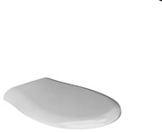 Copriwater SOFT irregolare dedicato per serie sanitari OLYMPIA CERAMICA con chiusura rallentata in abs grigio opaco