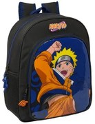 Zaino Scuola Naruto Ninja Azzurro Nero 32 x 38 x 12 cm