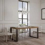 Tavolo allungabile a 420 cm TECNO 90X160 Noce