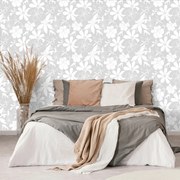Carta da parati – Fiori fioriti delicati