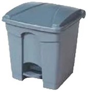 Cestino Grigio Plastica Rettangolare 30 L