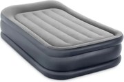 Materasso singolo autogonfiante Intex airbed dura-beam pillow rest raised' grigio chiaro 99x191x42 cm - cod. 64132nd